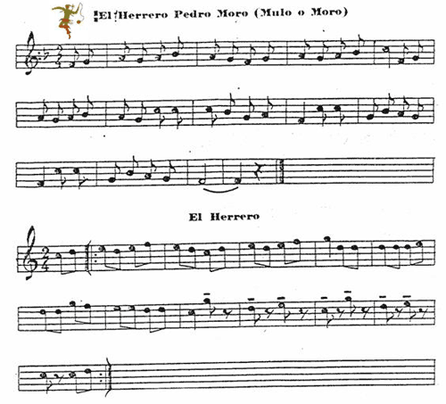 partitura El Herrero